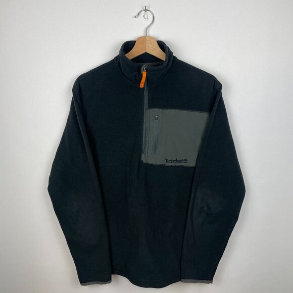 Timberland Half-Zip Lightweight Fleece Sweater - Picture 1 of 4